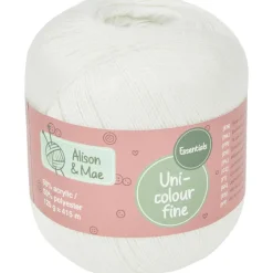 Alison & Mae Essentials Haakgaren Fine^ Breien & Haken