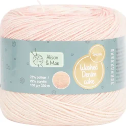 Alison & Mae Specials Garen Washed Denim Cake^ Breien & Haken