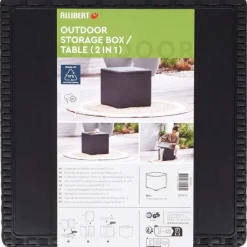 Merk Allibert 2-In-1 Opbergbox En Tafeltje^ Tuinmeubelen