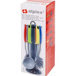 Rösle Alpina Keukengerei-Set Met Rek^ Keukengerei