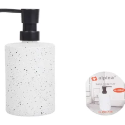 Cascata Alpina Zeepdispenser Met Marmerlook^ Badkamer & Toilet Accessoires