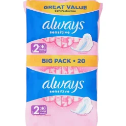 Always Maandverband Sensitive^ Lichaamsverzorging