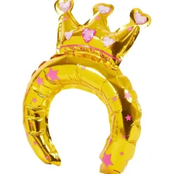 Merk Avec Folieballon Diadeem^ Feestartikelen