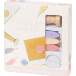 Office Essentials Avec Waxstempel-Kit^ Kaarten