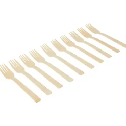 Merk Bamboe Vorken^ Feestartikelen