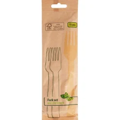 Merk Bamboe Vorken^ Feestartikelen