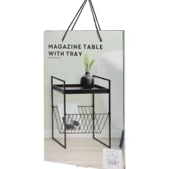 Merk Bijzettafel Met Tijdschriftenrek^ Woonaccessoires