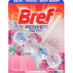 Bref Power Activ' Toiletblok Flower Sensation^ Schoonmaakmiddelen