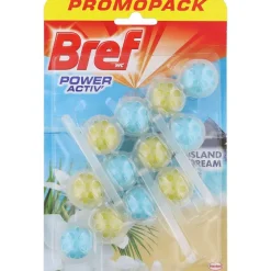 Bref Power Activ' Toiletblokken Island Dream^ Schoonmaakmiddelen