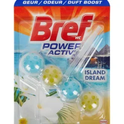 Bref Power Activ' Toiletblok Island Dream^ Schoonmaakmiddelen
