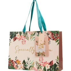 Merk Cadeautas Met Wenskaart^ Inpakken