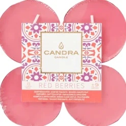 Candra Maxi-Geurtheelichten Red Berries^ Kaarsen