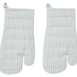 Merk Chambray Ovenwanten^ Keukentextiel