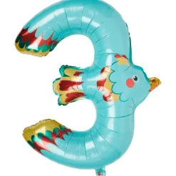 Merk Cijferballon Dier^ Ballonnen & Slingers