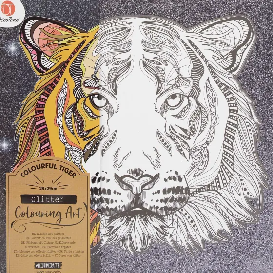 Disney D Cotime Kleur Je Eigen Glitter-Canvas^ Knutselen