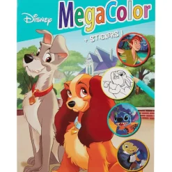 Disney Kleur- En Stickerboek^ Kleuren & Tekenen