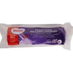 Dumil Trekband Vuilniszakken Lavendel^ Prullenbakken