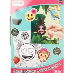 Paw Patrol Emoji Krassticker- En Kleurboek^ Kleuren & Tekenen
