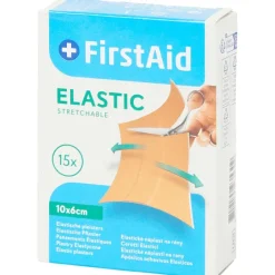 Kinzo First Aid Pleisters Elastic^ Gezondheid