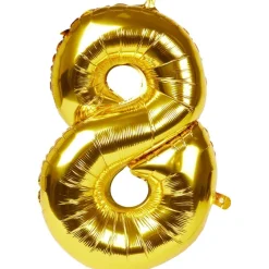 Merk Folieballon Cijfer^ Ballonnen & Slingers