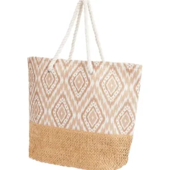 Spilbergen Gevlochten Strandtas^ Rugzakken