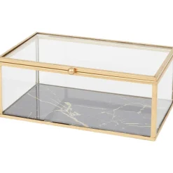 Merk Glazen Doosje^ Woonaccessoires