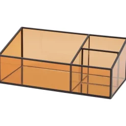 Merk Glazen Opbergdoos^ Woonaccessoires