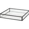 Merk Glazen Tray^ Woonaccessoires