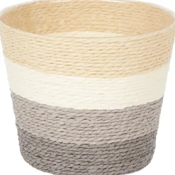 Merk Home Accents Bloemenmand Met Strepen^ Bloempotten