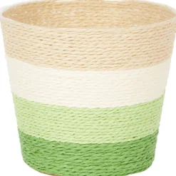 Merk Home Accents Bloemenmand Met Strepen^ Bloempotten