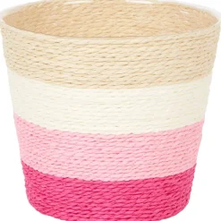 Merk Home Accents Bloemenmand Met Strepen^ Bloempotten