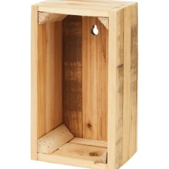 Merk Houten Opbergkist^ Woonaccessoires