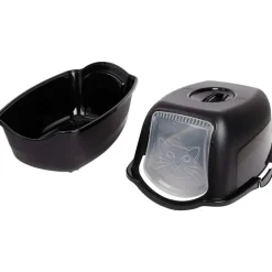 Merk Kattenbak Met Klapdeur^ Dierenbenodigdheden