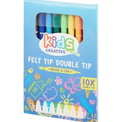 Kids Creative Viltstiften Met Dubbele Punt^ Kleuren & Tekenen