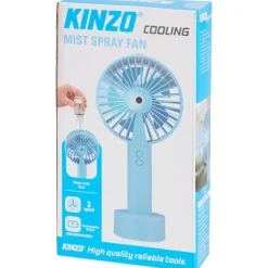 Kinzo Handventilator Met Mistpray^ Ventilatoren