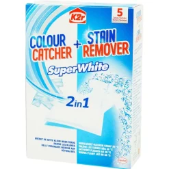K2r Wasmachinedoekjes 2-In-1 Superwhite^ Afwas- & Wasmiddelen