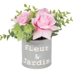 Merk Kunstbloem In Pot Met Tekst^ Kunstplanten & -Bloemen