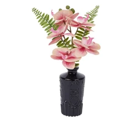 Merk Kunstorchidee In Glazen Flesje^ Kunstplanten & -Bloemen