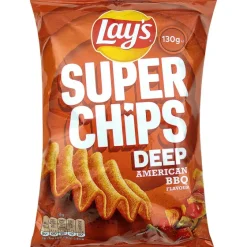 Lay's Super Chips Deep American Bbq^ Chips