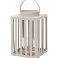 Merk Metalen Lantaarn^ Kaarsenhouders