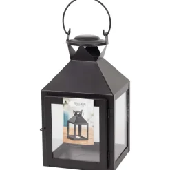 Merk Metalen Lantaarn^ Kaarsenhouders