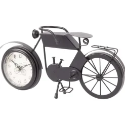 Merk Motorfiets Met Klok^ Wanddecoratie