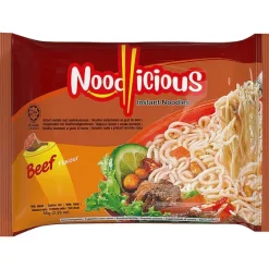 Big Jeff Noodlicious Instant Noedels Beef^ Voeding
