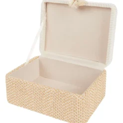 Merk Opbergdoos Met Kwastje^ Woonaccessoires