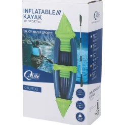 Dunlop Q4Life X2 Opblaasbare Kajak^ Sportartikelen