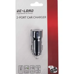 Re-load Autolader 2-Poorts Usb-A^ Powerbanks & Opladers