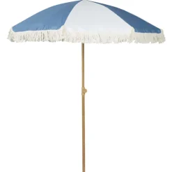 Merk Retro Strandparasol Met Franjes^ Zonwering