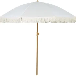 Merk Retro Strandparasol Met Franjes^ Zonwering