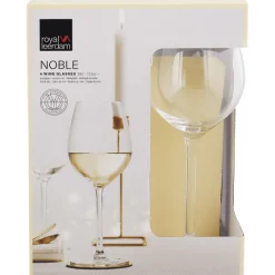 Royal Leerdam Witte-Wijnglazen^ Glazen