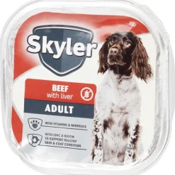 Skyler Hondenvoer Pat Rund & Lever^ Dierenvoeding